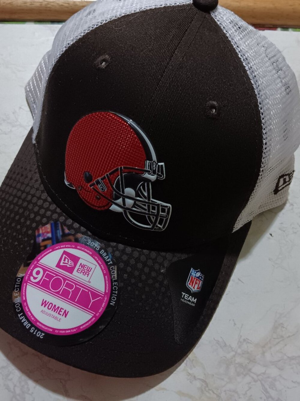 Cleveland Browns NFL Womens Adjustable New Era 9Forty Cap Hat